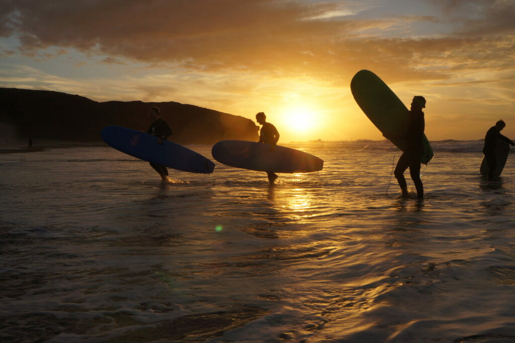 DSC00022 Corso di surf al tramonto Fuerteventura La Pared